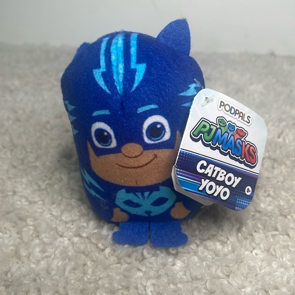 🍒5 for 15 🍒  - Podpals PJ Masks Catboy YoYo Blue 3" Mini Plush New - Picture 1 of 5